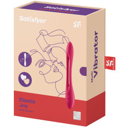 Satisfyer Multi-vibrateur Elastic Joy Satisfyer Rouge
